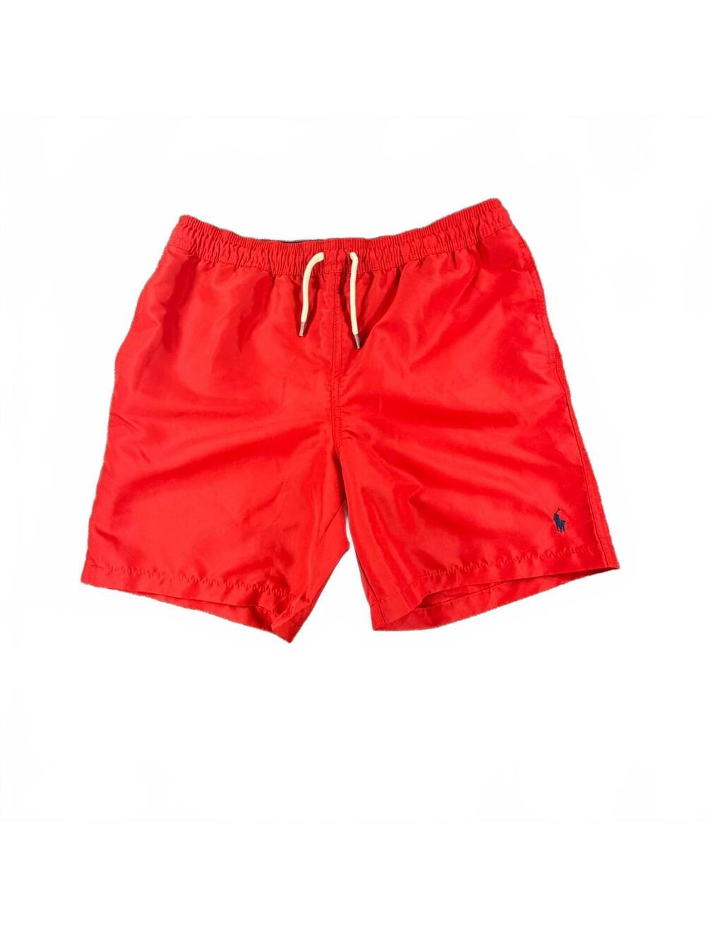 Boy's Polo Ralph Lauren Red Swim Trunks – Size XL (18–20)